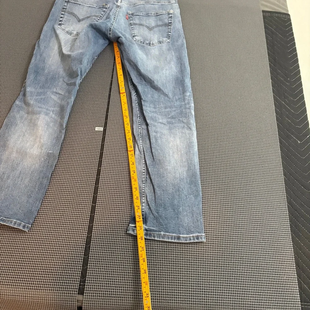 Levis 505 Boys 12 Husky Regular Fit Jeans Light Wash Blue Denim 32x27